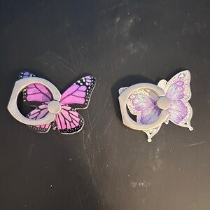 Butterfly Phone Ring Holders